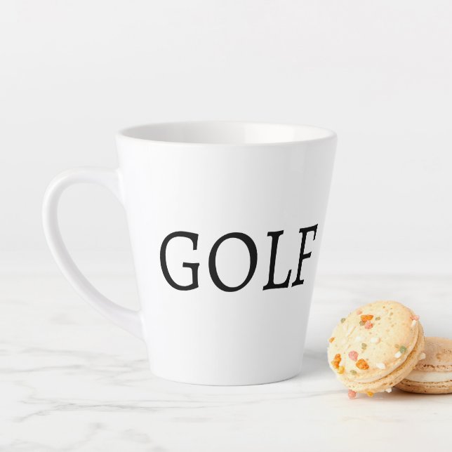 Caneca De Café Latte GOLF COFFEE TEA Latte Mug (In Situ)