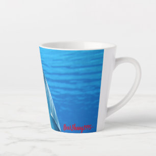 Caneca De Café Latte Golfinho