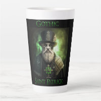 Gothic Saint Patrick Latte Mug