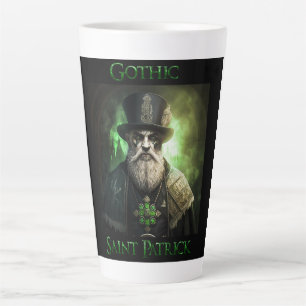 Caneca De Café Latte Gothic Saint Patrick Latte Mug