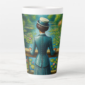 Caneca De Café Latte Graça Vitoriana à Beira da Água
