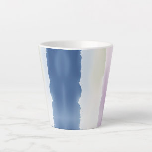 Caneca De Café Latte Gradiente Suave de Borda Rasgada