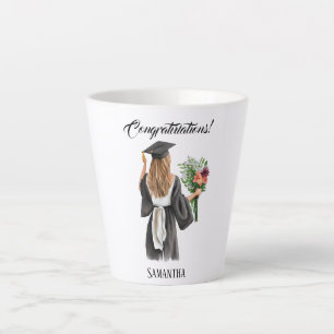 Caneca De Café Latte Graduação Personalizada Por Aquarela (12)