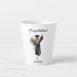 Caneca De Café Latte Graduação Personalizada Por Aquarela (8)