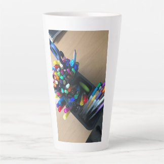 Caneca De Café Latte grand tasse de crayon