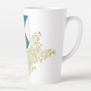 Caneca De Café Latte Grande Caneca de Latte JFN