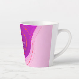 Caneca De Café Latte Gratidão Permanece™: Um Ritual Diário de Amor