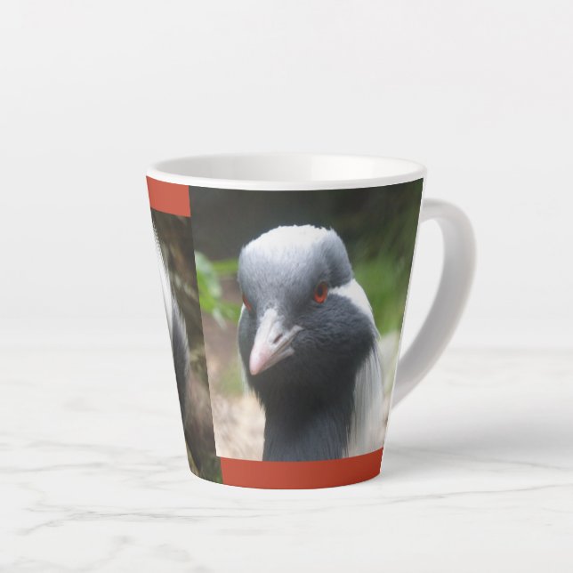 Caneca De Café Latte Grua-Cuta Fechar Lata (Ângulo direito)
