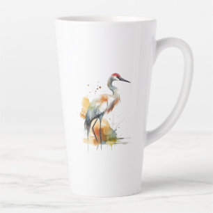 Caneca De Café Latte Grua Errante