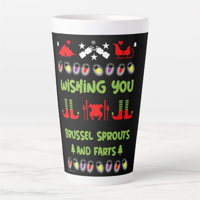 Caneca De Café Latte Grumie Christmas (Frente)