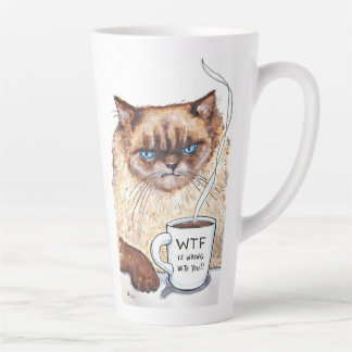 Caneca De Café Latte Grumpy Cat Cup