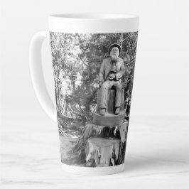 Caneca De Café Latte Guardião da Floresta