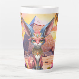 Caneca De Café Latte Guardião Sagrado do Deserto