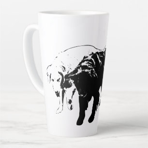 Caneca De Café Latte Guardiões do Caminho de outubro