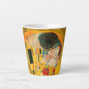 Caneca De Café Latte Gustav Klimt O Beijo