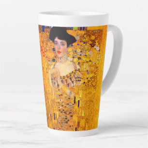 Caneca De Café Latte Gustav Klimt Retrato de Adele Bloch Bauer