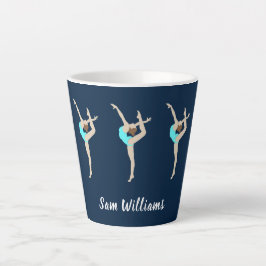 Caneca De Café Latte Gymnast feminino
