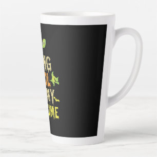 Caneca De Café Latte Halloween Ser Legal É Meu Figurino Aniversário