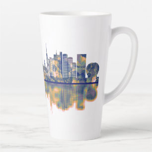 Caneca De Café Latte Hanover Skyline