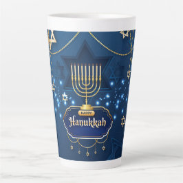 Caneca De Café Latte Hanukkah Latte Mug
