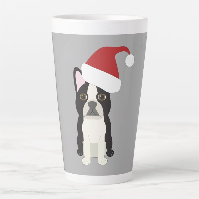 Caneca De Café Latte Happy Howlidays (Frente)