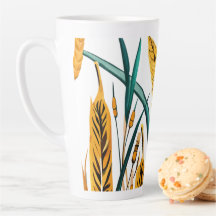 Harvest Harmony: Um Padrão de Trigo em uma Canvas