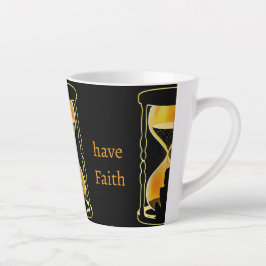 Caneca De Café Latte Have Faith