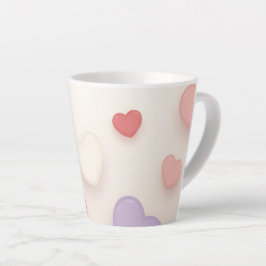 Caneca De Café Latte Heart to Heart Mug