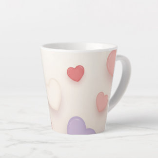 Caneca De Café Latte Heart to Heart Mug