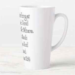 Caneca De Café Latte Hebreus 13:16 Versículo da Bíblia