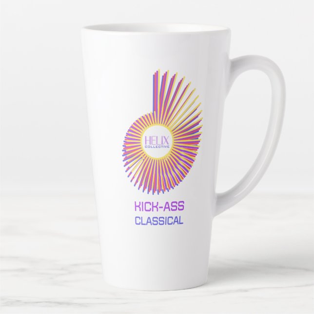 CANECA DE CAFÉ LATTE HELIX LATTE MUG! (Direita)