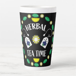 Caneca De Café Latte Herbal Rea Drinkers Mug