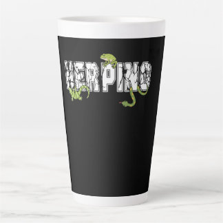 Caneca De Café Latte Herpetologia Retiles Cobra Zoology Sapo Herping