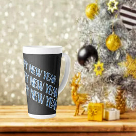 Caneca De Café Latte HNY Blue Diamond Latte Mug