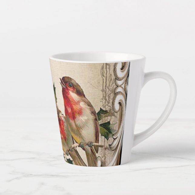 Caneca De Café Latte Holly-days (Direita)
