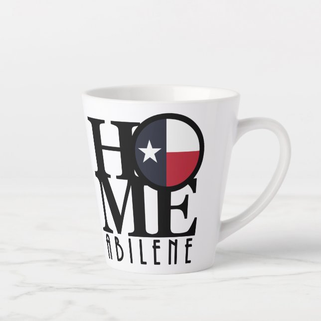 Caneca De Café Latte HOME Abile Texas Small (Direita)