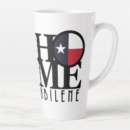 Caneca De Café Latte HOME Abilene