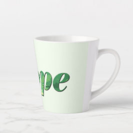 Caneca De Café Latte Hope.