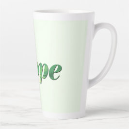 Caneca De Café Latte Hope.