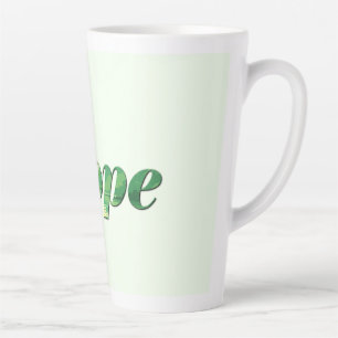 Caneca De Café Latte Hope.