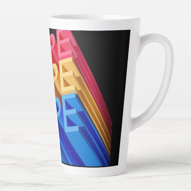 Caneca De Café Latte Hope (Direita)