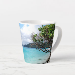 Caneca De Café Latte Hora da Ilha