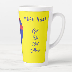 Caneca De Café Latte Hora do Café de Guam