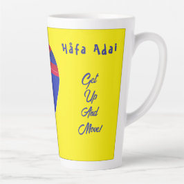 Caneca De Café Latte Hora do Café Guam