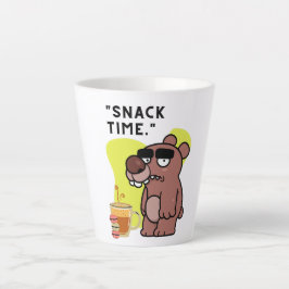 CANECA DE CAFÉ LATTE HORA DO PEDAÇO!