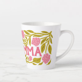 Caneca De Café Latte Hot Momma Mother's Day Latte Mug