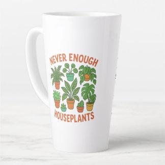 Caneca De Café Latte Houseplant Lovers Gift