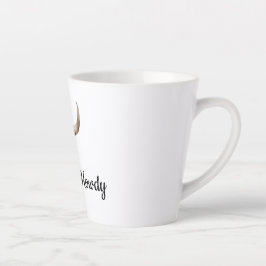 Caneca De Café Latte Howdy Cowboy Bullhorns