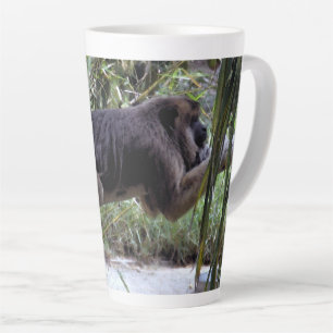 Caneca De Café Latte Howler Monkey Hangout Mug