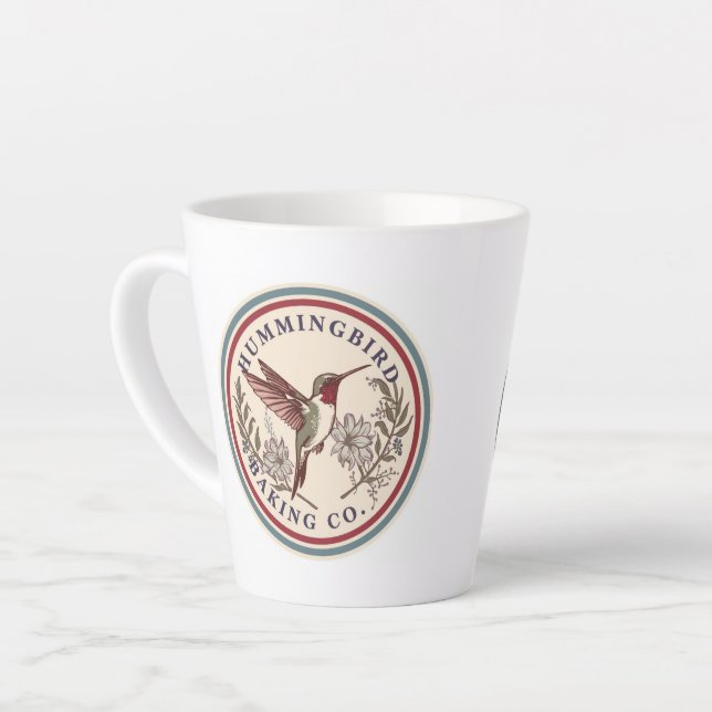 Caneca De Café Latte Hummingbird Baking Co. Latte Mug (Ângulo esquerdo)